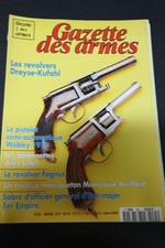 Revue GAZETTE ARMES n°265 1996 dreyse kufahl lebel fagnus sabre webley manceaux