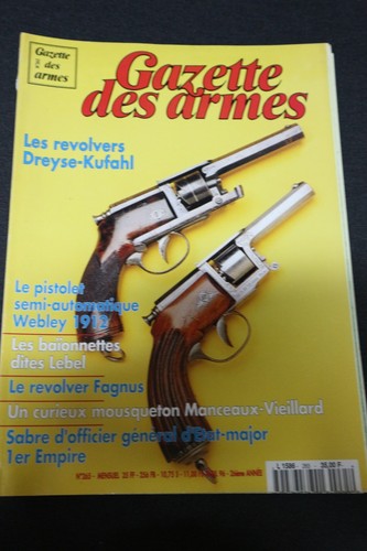 Revue gazette armes - armes, n°265