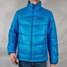 Doudoune columbia bleu clair