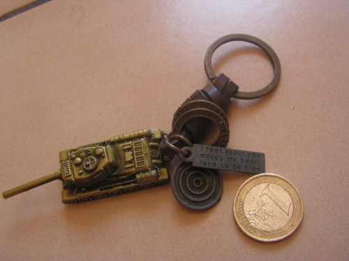 Porte clefs actuel char de - actuel,