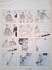 Série de 2 planches de BD