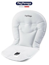 Peg Perego Coussin Blanc Poussette Chaise Haute Bébé Coussinet -nuovo-italia