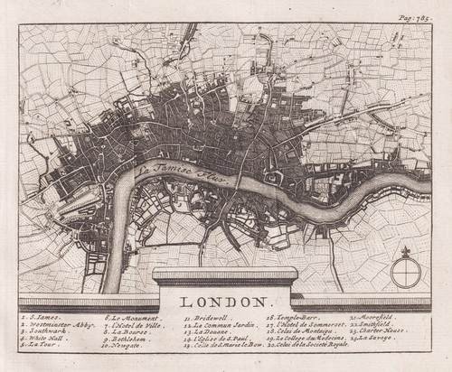 Plan ville de - la, londres