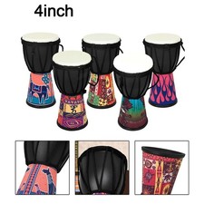 Tambour djembé peint à la