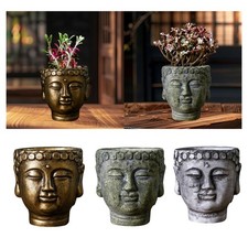 Jardinière tête de bouddha