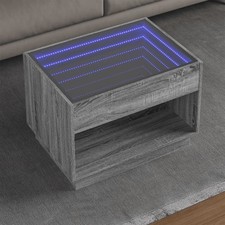 Table basse avec LED infini