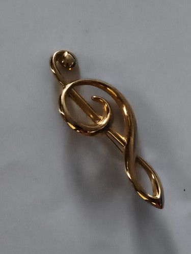 Broche vintage clé - , sol
