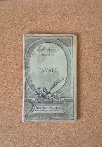 Pièce théâtre avare - de, "l'avare"