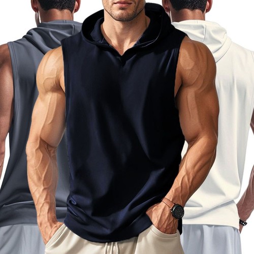 Gilet débardeur capuche - gilet,