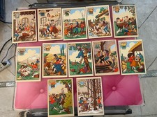 Cpa Barre Et Dayez Série Complète Les 12 Mois Illustrateur