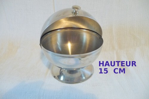 Sucrier boule bistrot inox - sucrier,