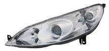 POUR PEUGEOT 407 2004-2010 PHARE AVANT GAUCHE ÉLECTRIQUE + MOTEUR