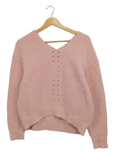Selected femme pull rose col - rose,