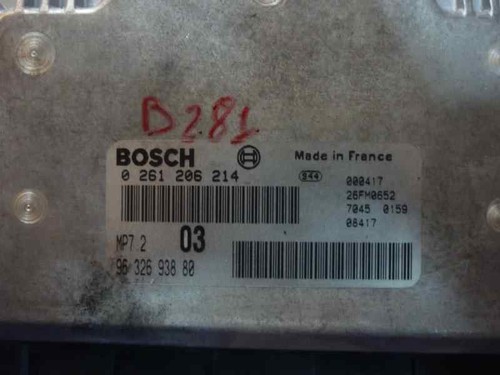0261206214 calculateur moteur - calculateur,