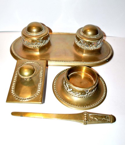 Garniture bureau art deco - garniture,