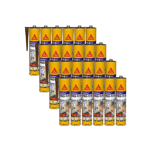 Lot mastics colle sika - de, 24