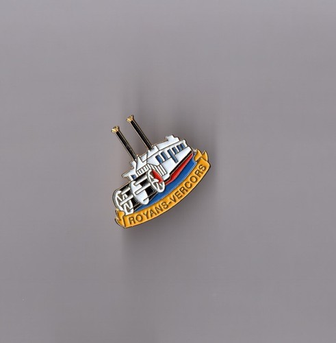 Pin bateau roue - pin's, à