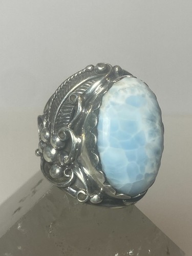 Larimar ring big southwest - ring,