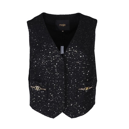 Maje women vest tweed - vest,