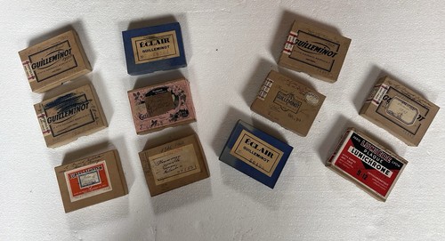 170 plaques verre - verre, négatifs