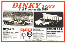 PUB  MINIATURE " DINKY TOYS "
