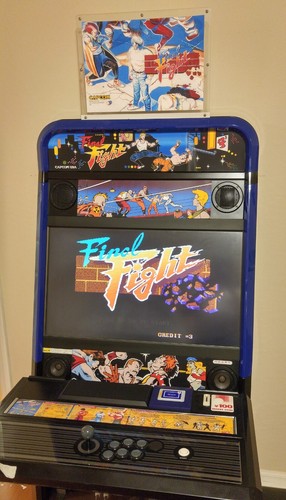 Capcom final fight art set - capcom,