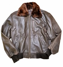 Blouson aviateur cuir b15 - aviateur,