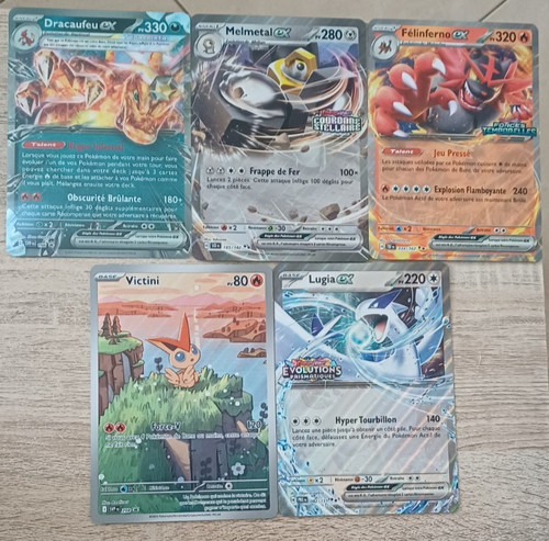 Cartes pokemon jumbo dracaufeu - cartes,
