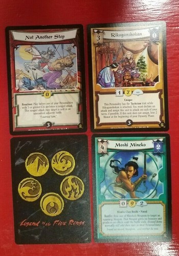 Legend the five rings - of, 3
