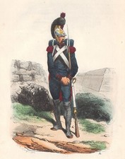 Garde Impériale Sapeur de génie Napoléon Bonaparte Premier Empire Uniforme