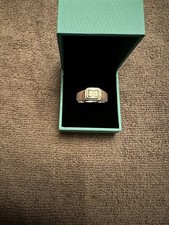 Superbe Bague En argent sertie d'une pierre en Moissanite 3 Carats - Unisexe