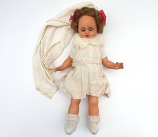 ANCIENNE POUPÉE 35 CM HABILLÉE         MARQUE GÉGÉ    JOUET ANNÉES 60