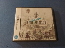 Nintendo Ds Final Fantasy 3 J Jap Japan 
