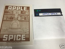 APPLE SPICE ~ Apple II 2+ DISK ~ Scott Adams ~ ADVENTURE INTERNATIONAL - Lankhor
