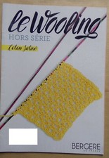 § catalogue laine tricot BERGERE DE FRANCE WOOLING hors série - coton satiné