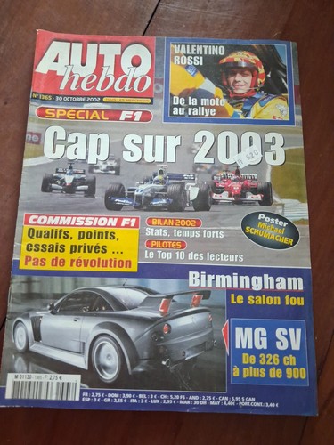 Auto Hebdo 1365 2002