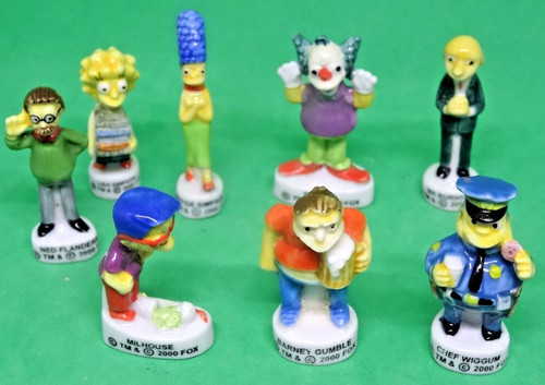 Lot fèves simpson 2000 - lot,