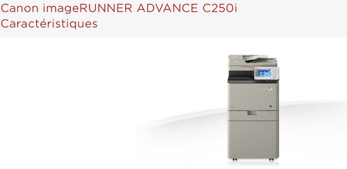Copieur canon c250 - copieur, i