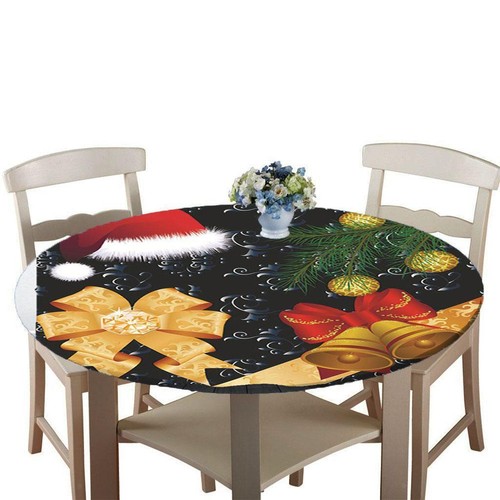 Nappe table ronde noël - de,