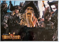 Pirates of the Caribbean : Dead Man's Chest (2007) JOHNNY DEPP - LOB.CARD+POSTER