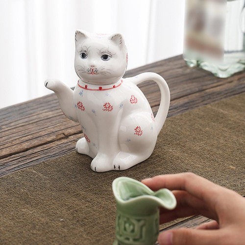 Théière chat mignonne - théière,