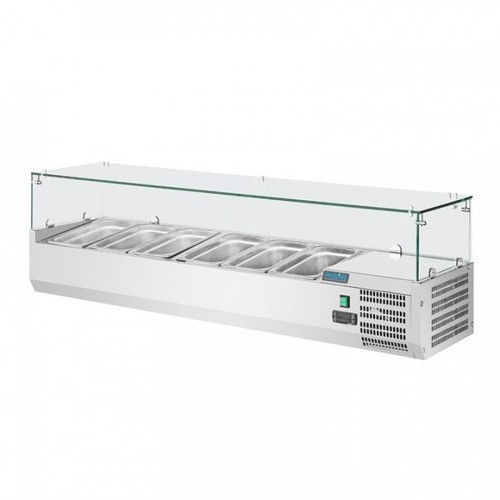 Vitrine inox réfrigérée - , à
