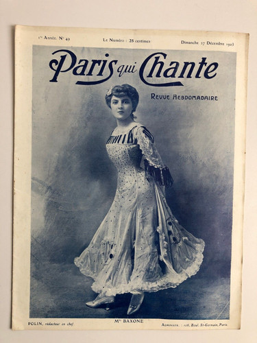 Paris qui chante revue