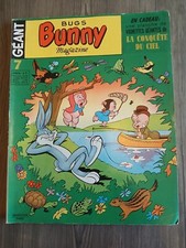 BUGS BUNNY MAGAZINE GÉANT n ° 7 SAGÉDITION  1971 avec fiches la conquête du ciel