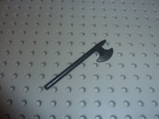 LEGO Black Minifig Weapon Halberd ref 3848 / set 4842 3828 8778 8813 7627 7948