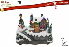 Mobile Maison Avec Lumières Mouvement Musique Décoration Noël BAL