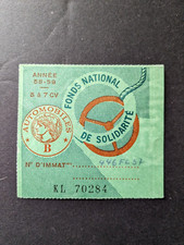 Vignette fiscal taxe auto'