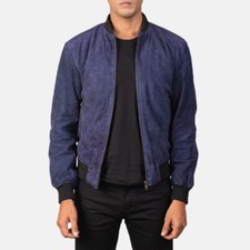 Veste cuir daim - veste, pour