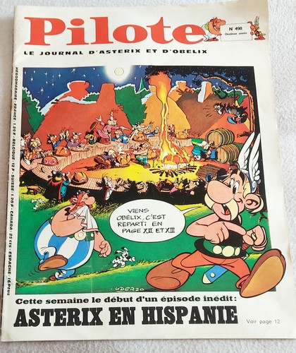 Magazine pilote asterix - asterix, en