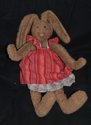 Doudou peluche lapin - lapin, brun
